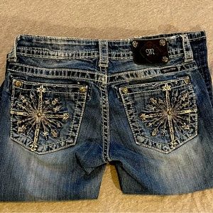 Womens Miss Me bootcut size 28x32 jeans